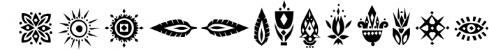 Tabu - Tribal Font Family 2 Font UPPERCASE