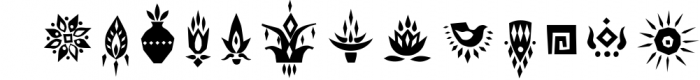 Tabu - Tribal Font Family 2 Font LOWERCASE
