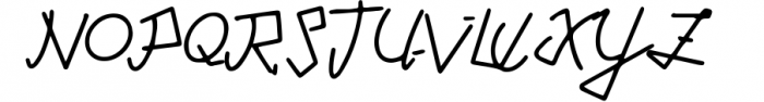 Tabulinta - A Uniquel Font Font UPPERCASE