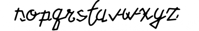 Tabulinta - A Uniquel Font Font LOWERCASE