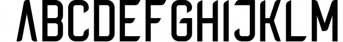Tachyon Font - Condensed Sans Serif 3 Font UPPERCASE