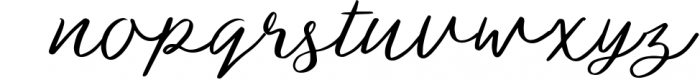 Talent Signature Font LOWERCASE