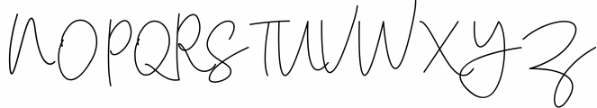 Tallitha a stylish handwritten font Font UPPERCASE