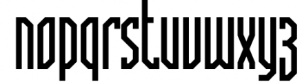 Talltype font Font LOWERCASE