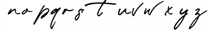 Taneka Handwritten Font LOWERCASE