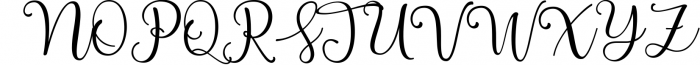 Taslymah - Lovely Script Font Font UPPERCASE