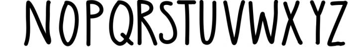 Tatertot - Tall Handwritten Font Font UPPERCASE