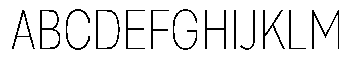 TAFabricans-CondExtLt Font UPPERCASE