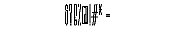 TALLBOY Font OTHER CHARS