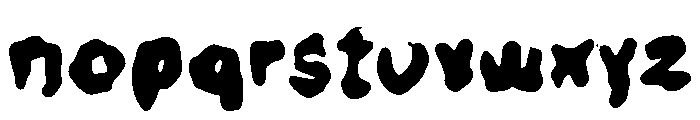 Tabaki Font LOWERCASE