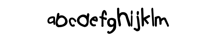 Tabatha Bold Font LOWERCASE