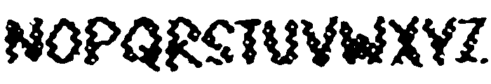 Tabetone Font UPPERCASE