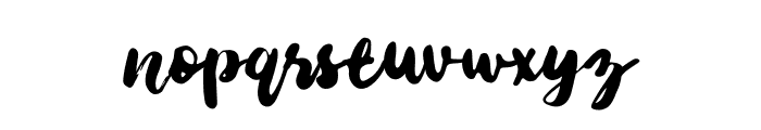 Tabio Font LOWERCASE