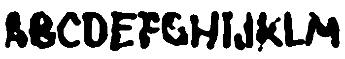 Tacomet Font UPPERCASE