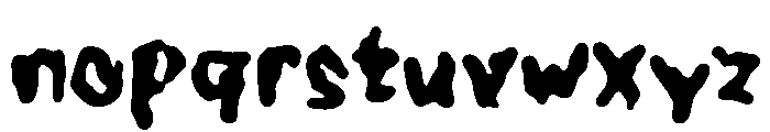 Tacomet Font LOWERCASE