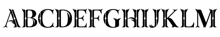 Taiganja Type Font UPPERCASE