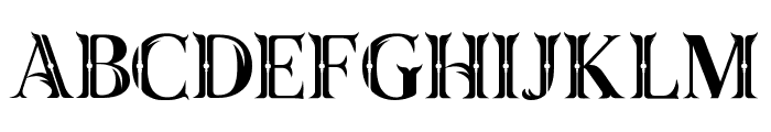 Taiganja Type Font UPPERCASE