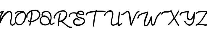 Takoyaki Font UPPERCASE