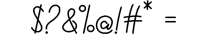 Talillat Font OTHER CHARS