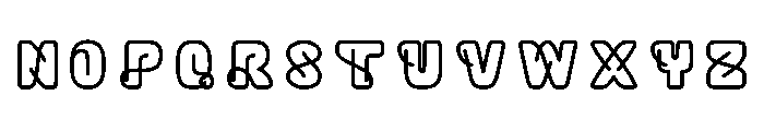 Talisyaline Demo Bold Font LOWERCASE