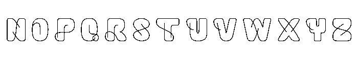 Talisyaline Demo Font UPPERCASE