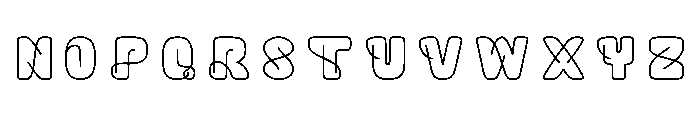 Talisyaline Demo Font LOWERCASE