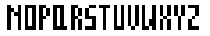 TallPixelFont Regular Font UPPERCASE