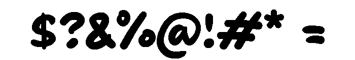 Tambyon Font OTHER CHARS