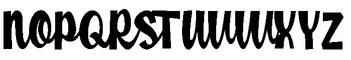 Tanaka Font UPPERCASE