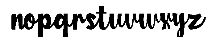 Tanaka Font LOWERCASE