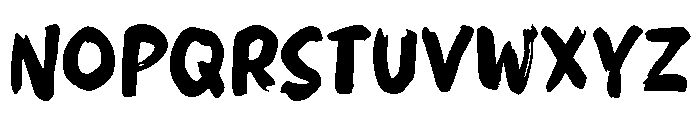 Tandang Font UPPERCASE