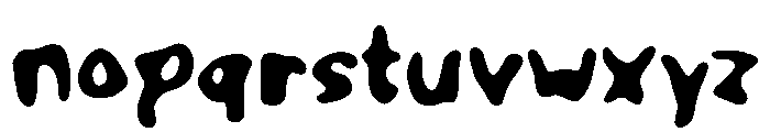 Tanduren Font LOWERCASE