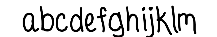 Tandy Lee Font LOWERCASE