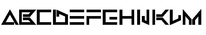 Tangane Regular Font UPPERCASE
