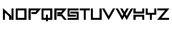 Tangane Regular Font UPPERCASE