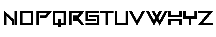 Tangane Regular Font LOWERCASE