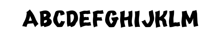 Tango Regular Font LOWERCASE