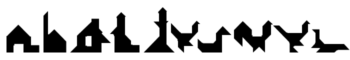 TangramBlack Font OTHER CHARS