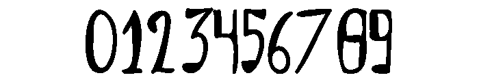 Tangy Handmade Font OTHER CHARS