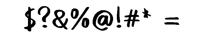 Tao Baso Regular Font OTHER CHARS