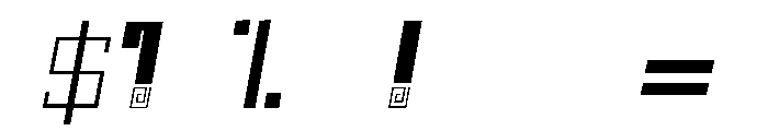 Tapis Font OTHER CHARS
