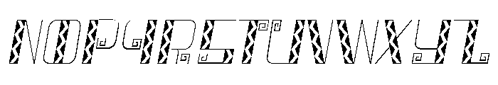 Tapis Font UPPERCASE
