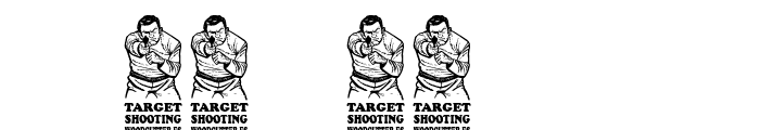 Target Shooting Font OTHER CHARS