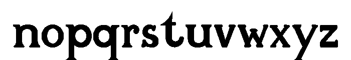 Tarotheque Font LOWERCASE