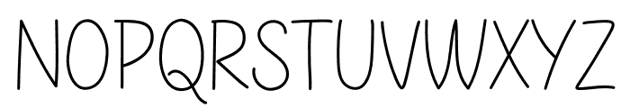 Tarusa Light Font UPPERCASE