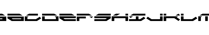 Taskforce Laser Font UPPERCASE