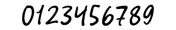 Taste Bread HD Font OTHER CHARS