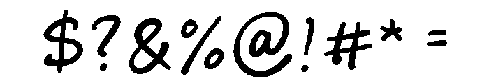 Taste Bread HD Font OTHER CHARS