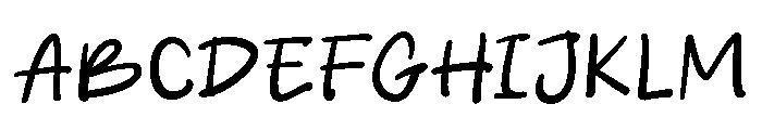 Taste Bread HD Font UPPERCASE