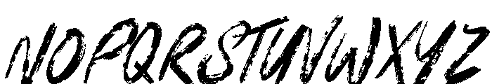 Taste Nasty Font UPPERCASE